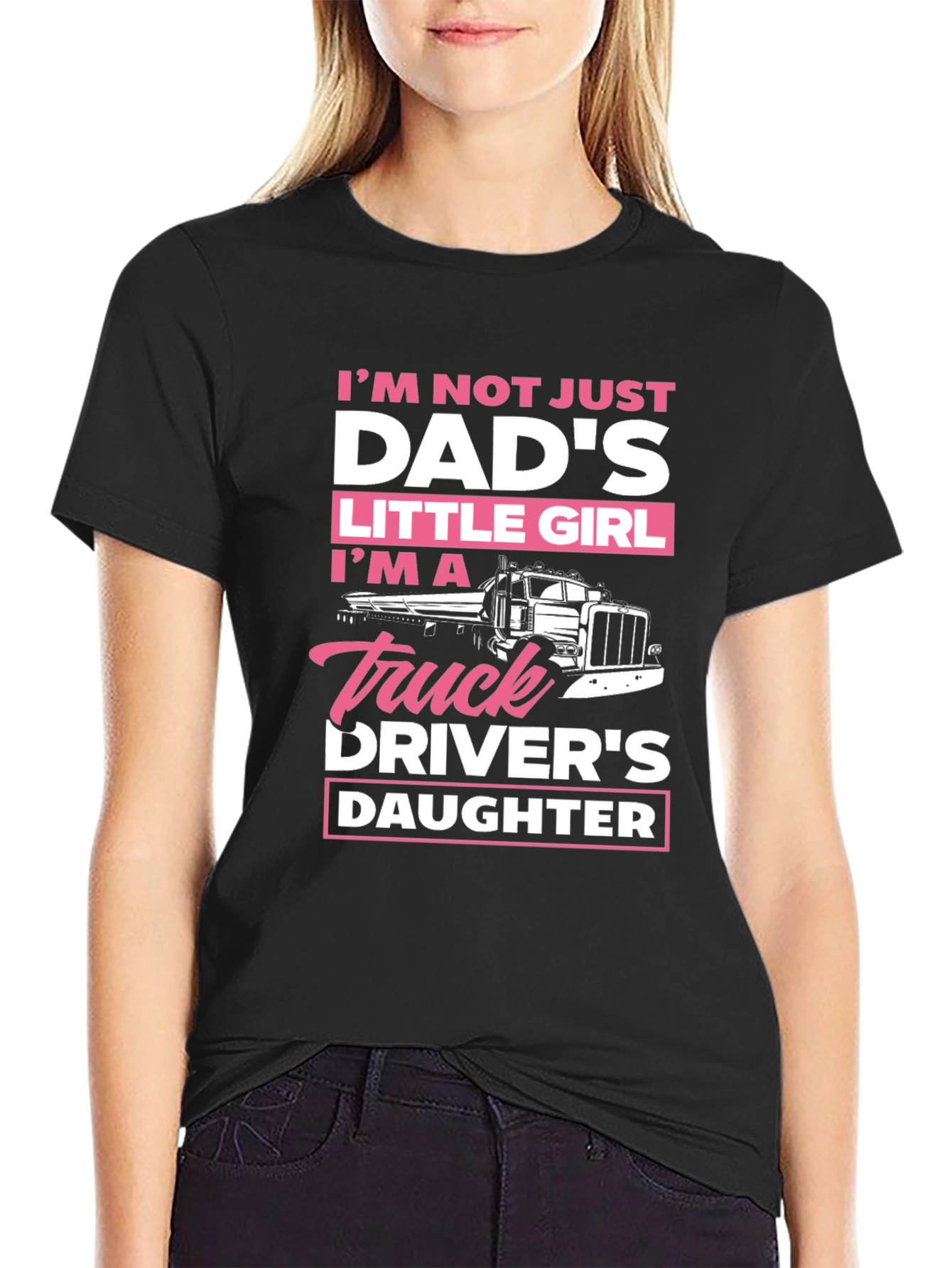 Truck Drivers Daughter T-Shirt