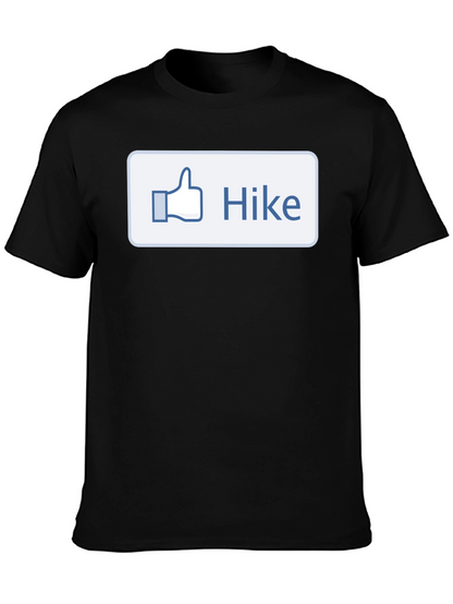 Like Hike Black T-Shirt