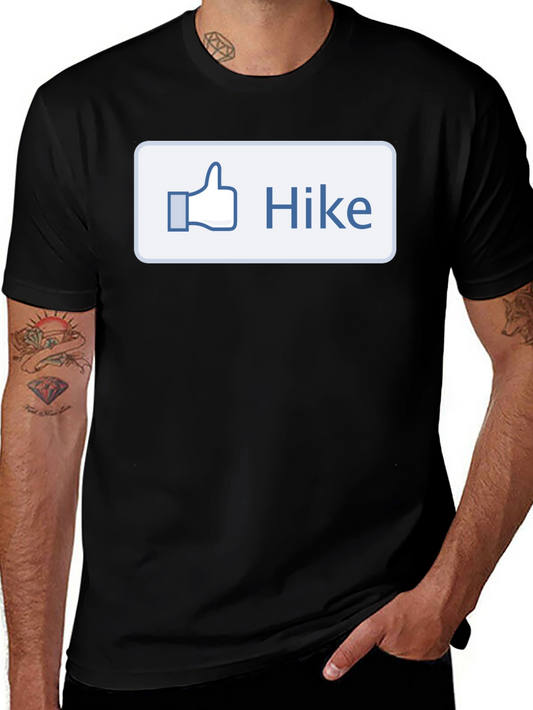 Like Hike Black T-Shirt