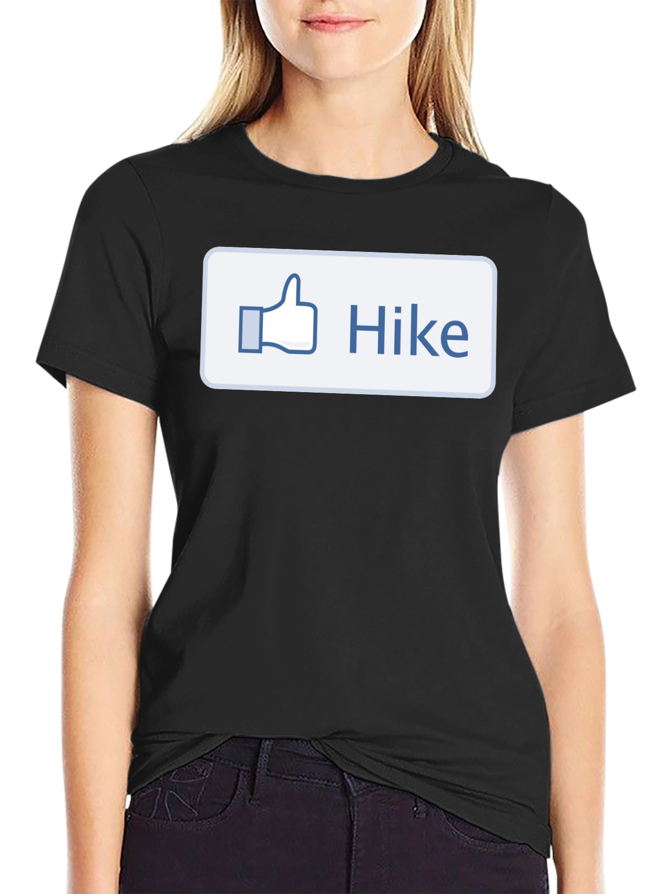 Like Hike Black T-Shirt