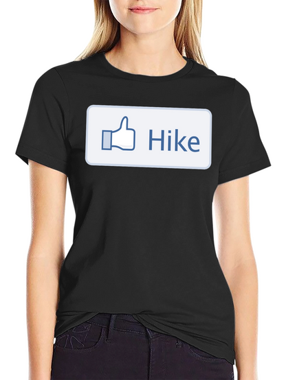 Like Hike Black T-Shirt