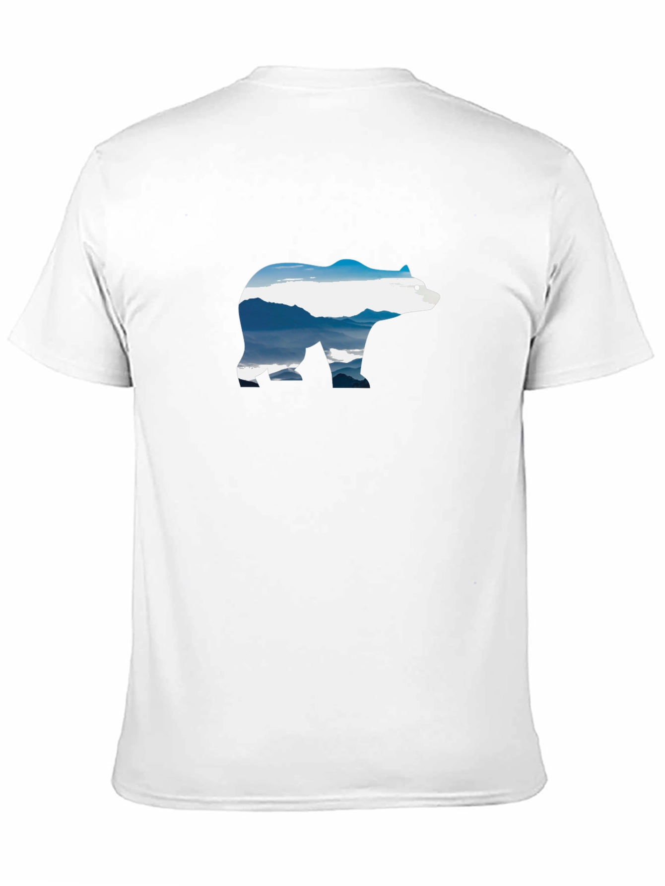 Mountain Bear Graphic T-Shirt - Black