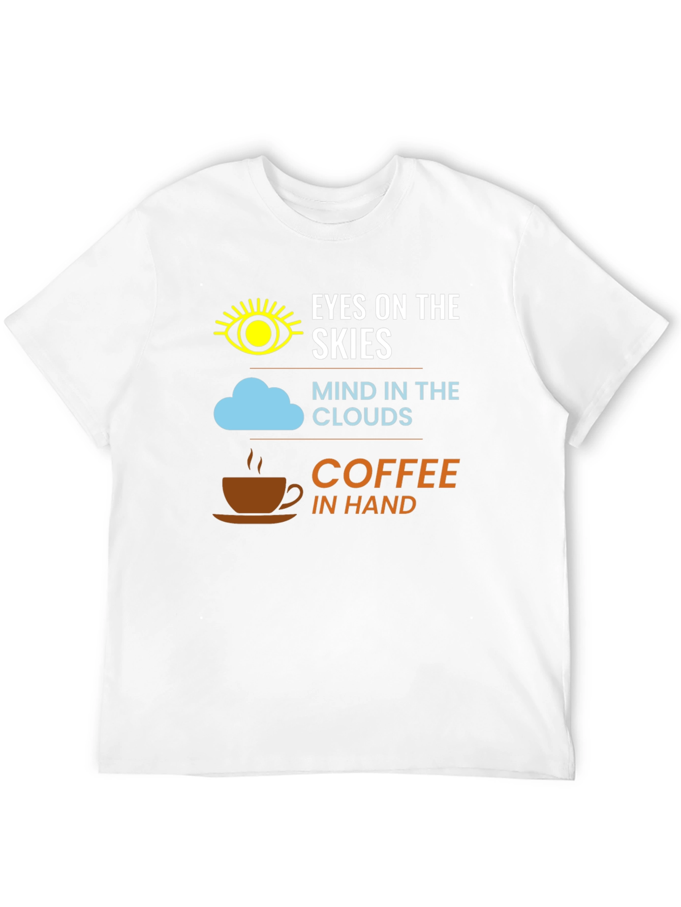 Eyes On Skies Coffee Graphic Tee