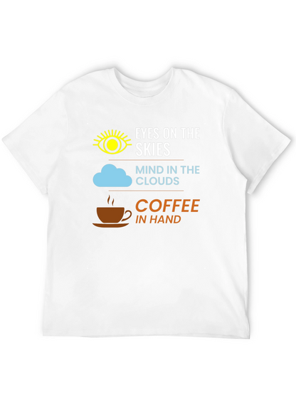 Eyes On Skies Coffee Graphic Tee