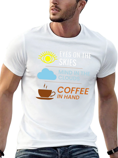 Eyes On Skies Coffee Graphic Tee