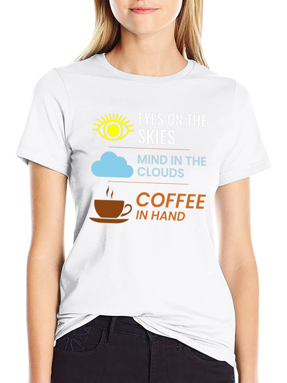 Eyes On Skies Coffee Graphic Tee