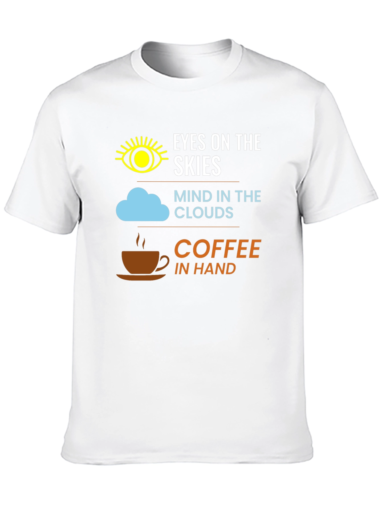 Eyes On Skies Coffee Graphic Tee