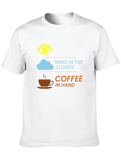 Eyes On Skies Coffee Graphic Tee