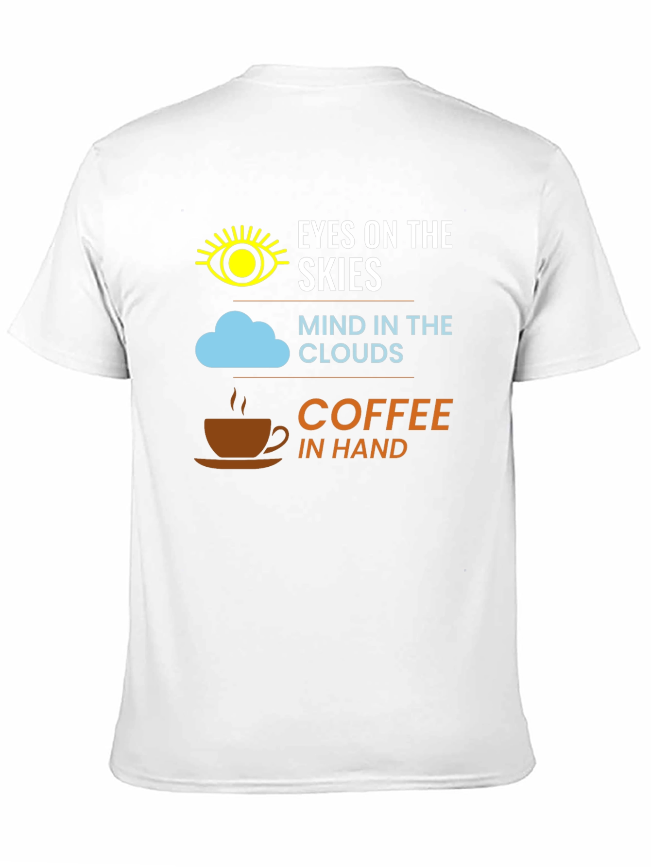 Eyes On Skies Coffee Graphic Tee