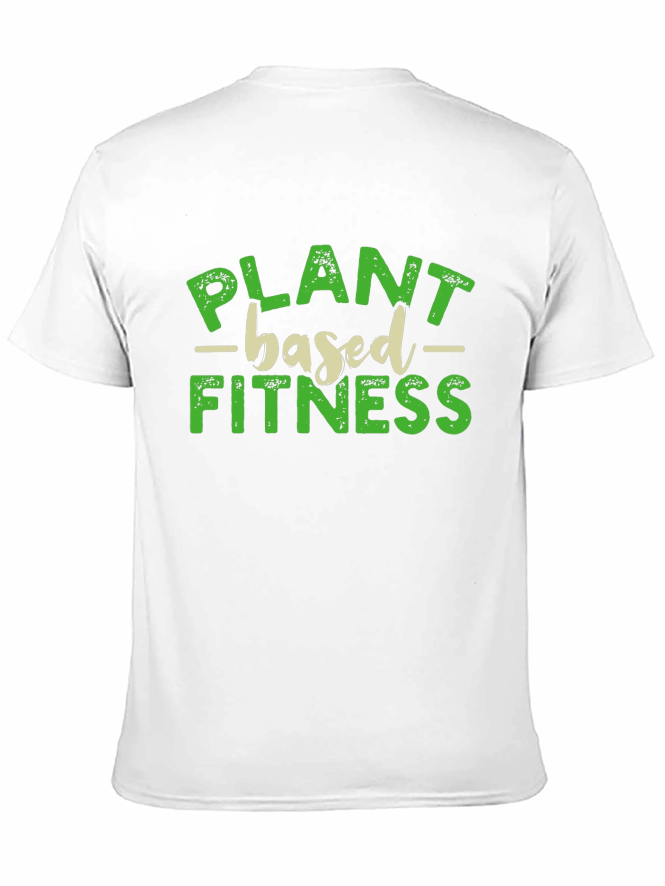 Plant Based Fitness Black T-Shirt
