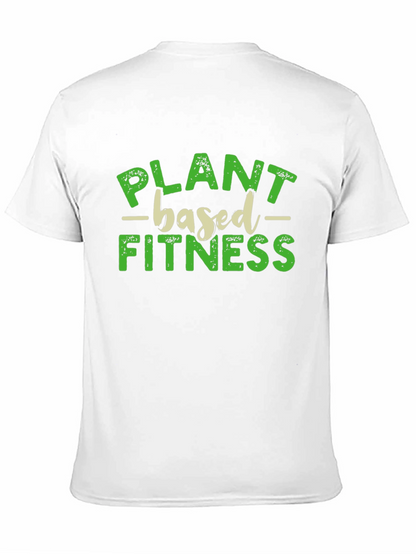 Plant Based Fitness Black T-Shirt