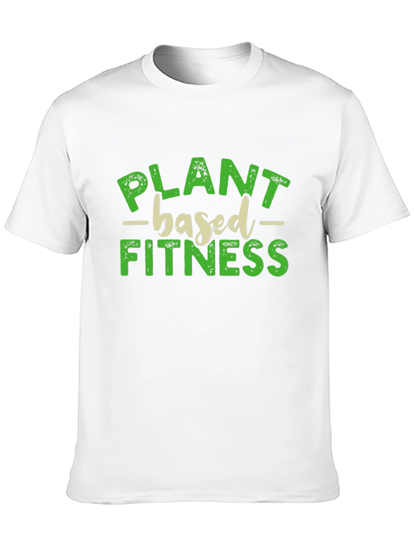 Plant Based Fitness Black T-Shirt