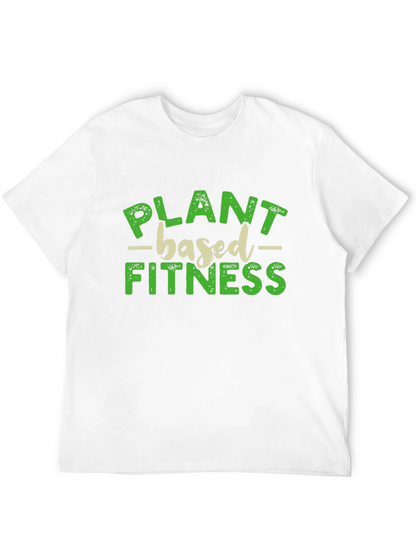 Plant Based Fitness Black T-Shirt