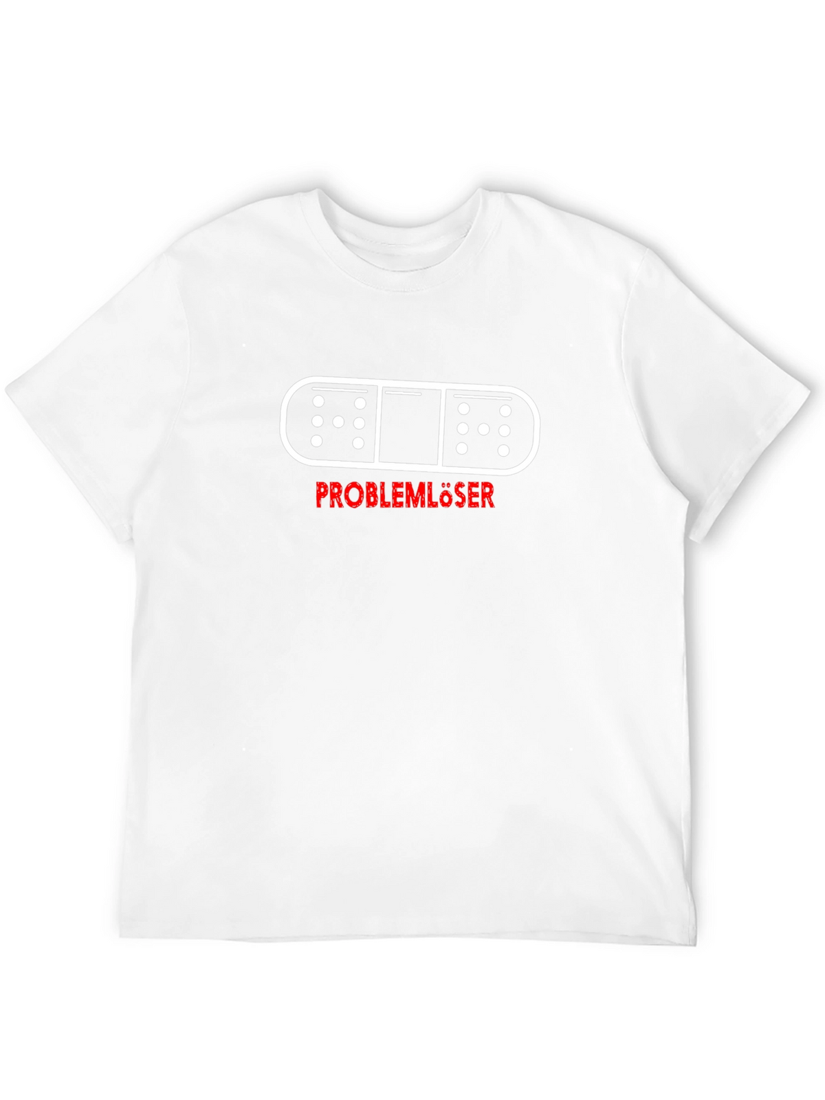 Problem Solver T-Shirt - Funny Bandage Design