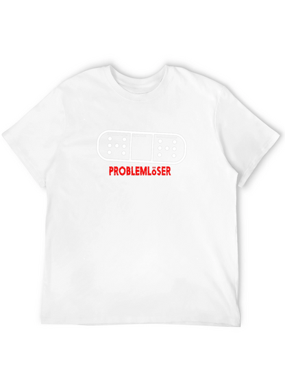 Problem Solver T-Shirt - Funny Bandage Design