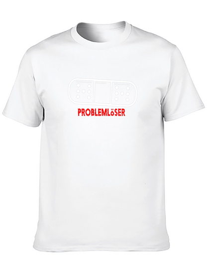 Problem Solver T-Shirt - Funny Bandage Design