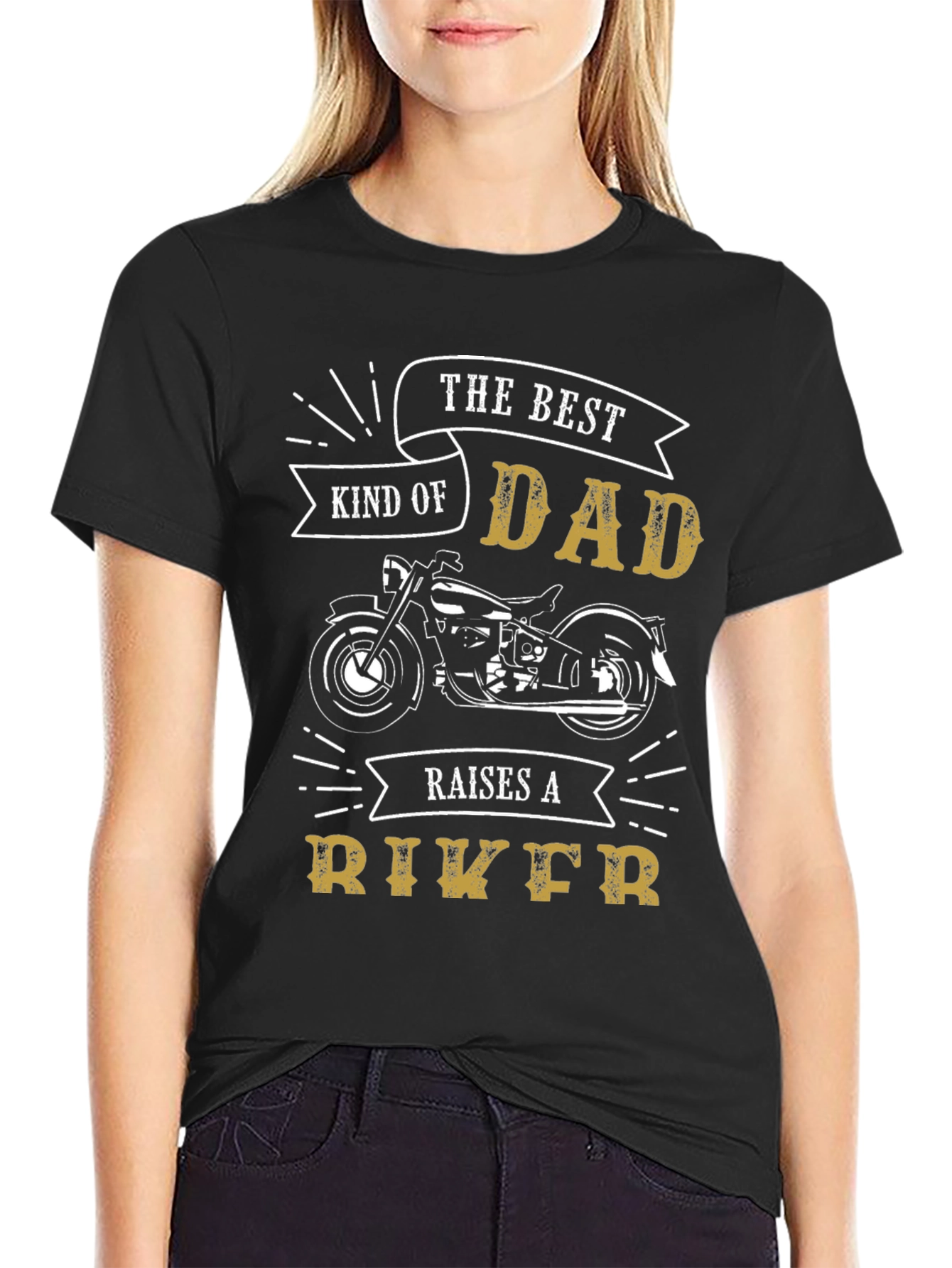 The Best Kind of Dad Raises a Biker T-Shirt