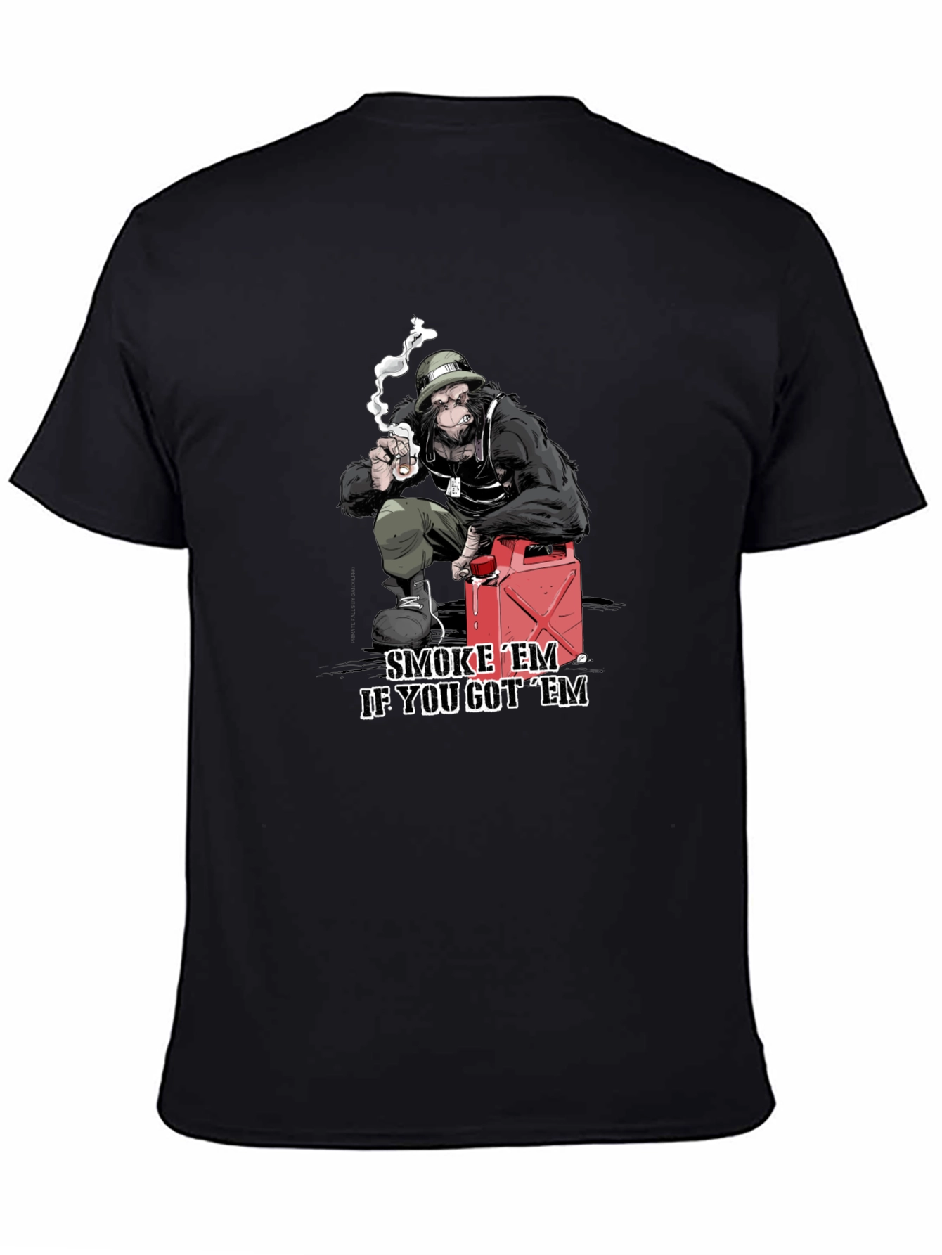 Smoke Em Gorilla Graphic Tee