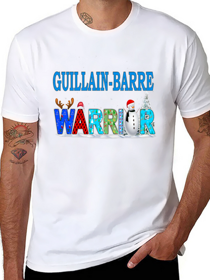 Guillain-Barre Warrior Christmas T-Shirt
