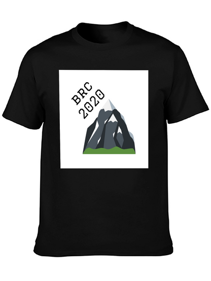 BRC 2020 Mountain Graphic Tee - Black Cotton Blend
