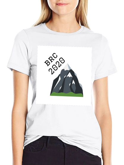BRC 2020 Mountain Graphic Tee - Black Cotton Blend