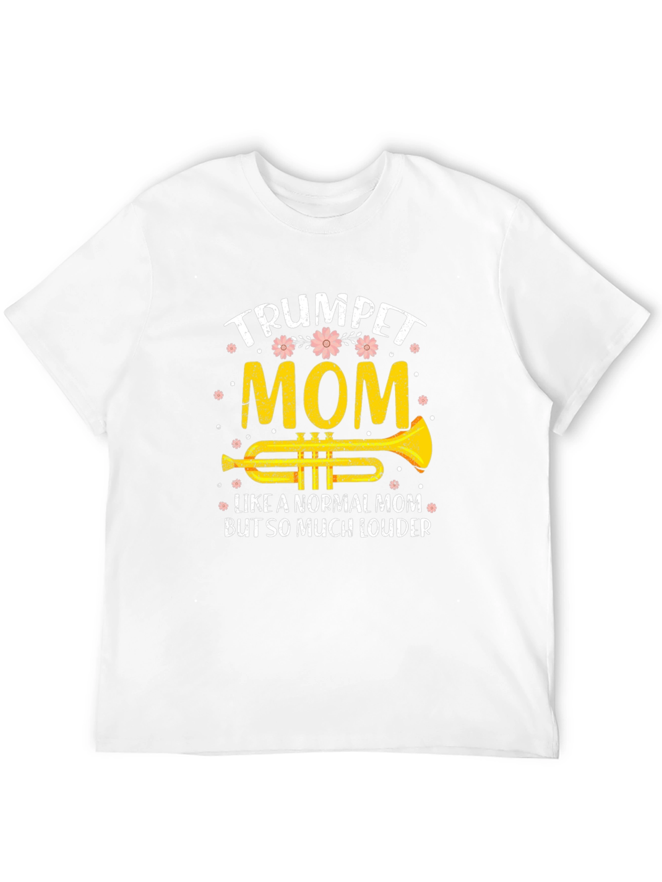 Trumpet Mom T-Shirt Musician Gift