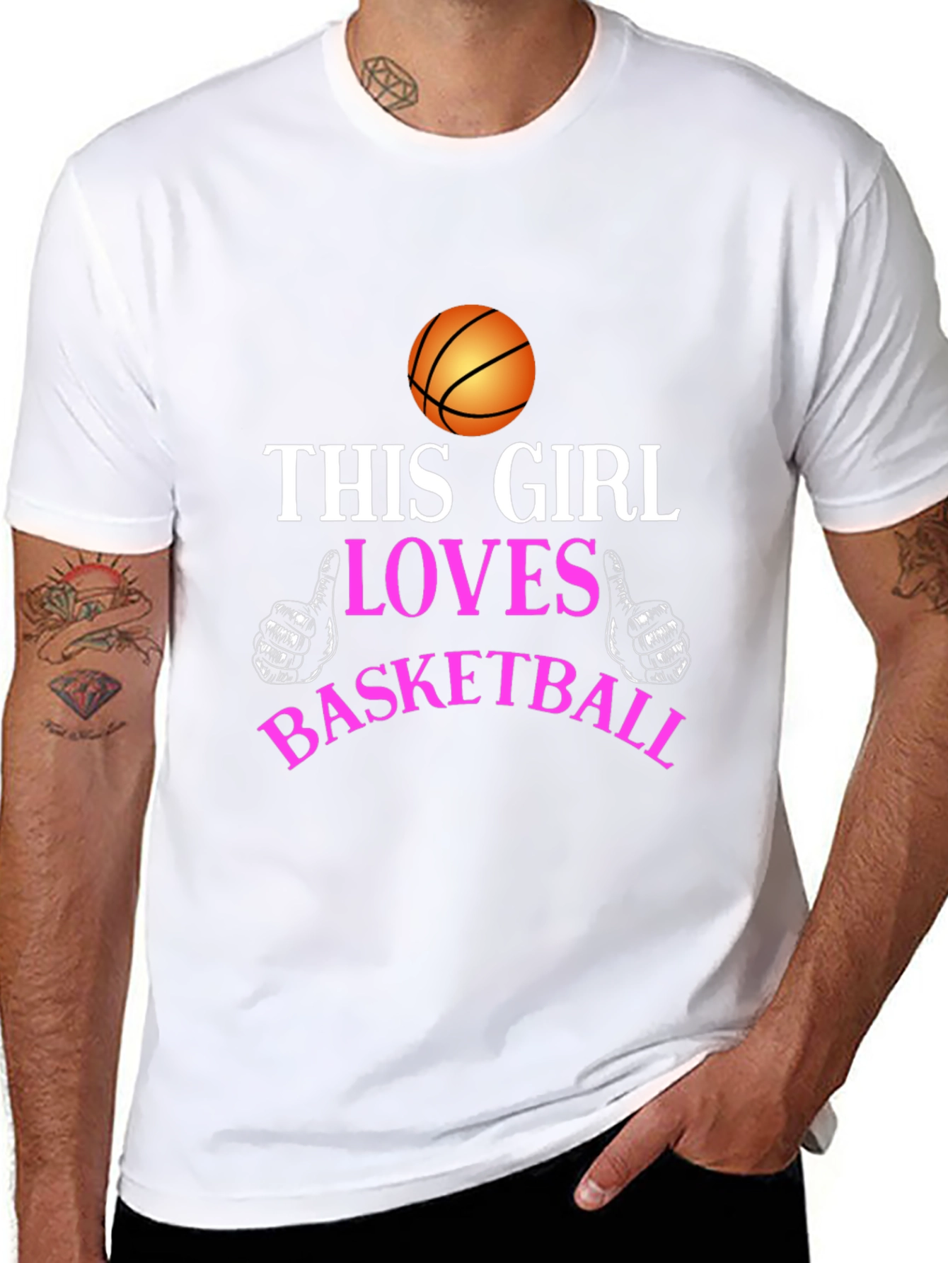 This Girl Loves Basketball T-Shirt