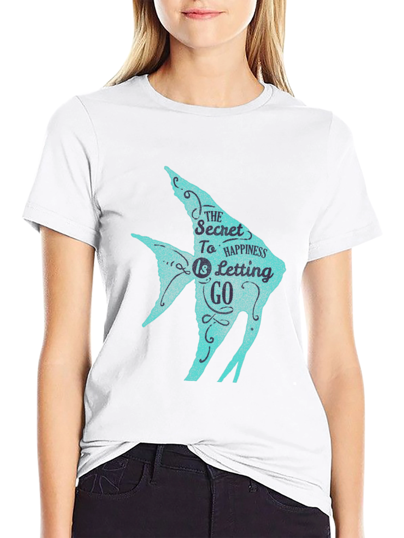 The Secret to Happiness Graphic T-Shirt