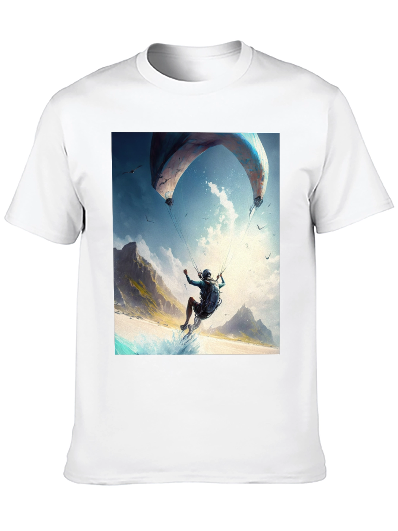 Paragliding Adventure Graphic Tee