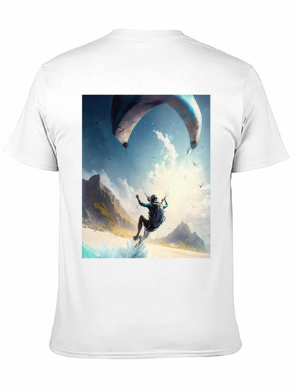 Paragliding Adventure Graphic Tee