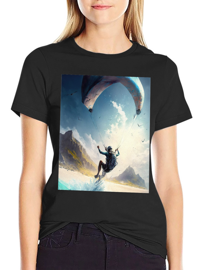 Paragliding Adventure Graphic Tee