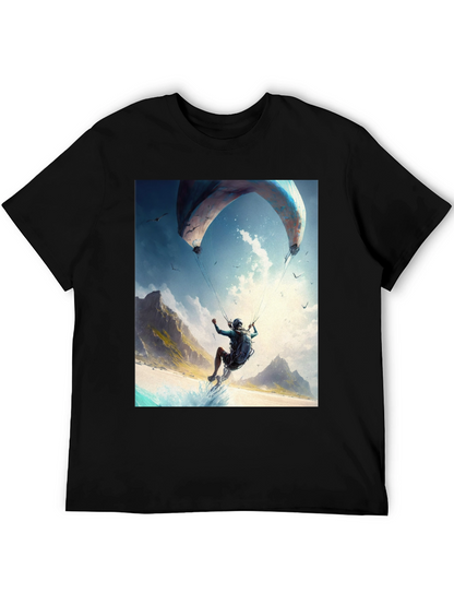 Paragliding Adventure Graphic Tee