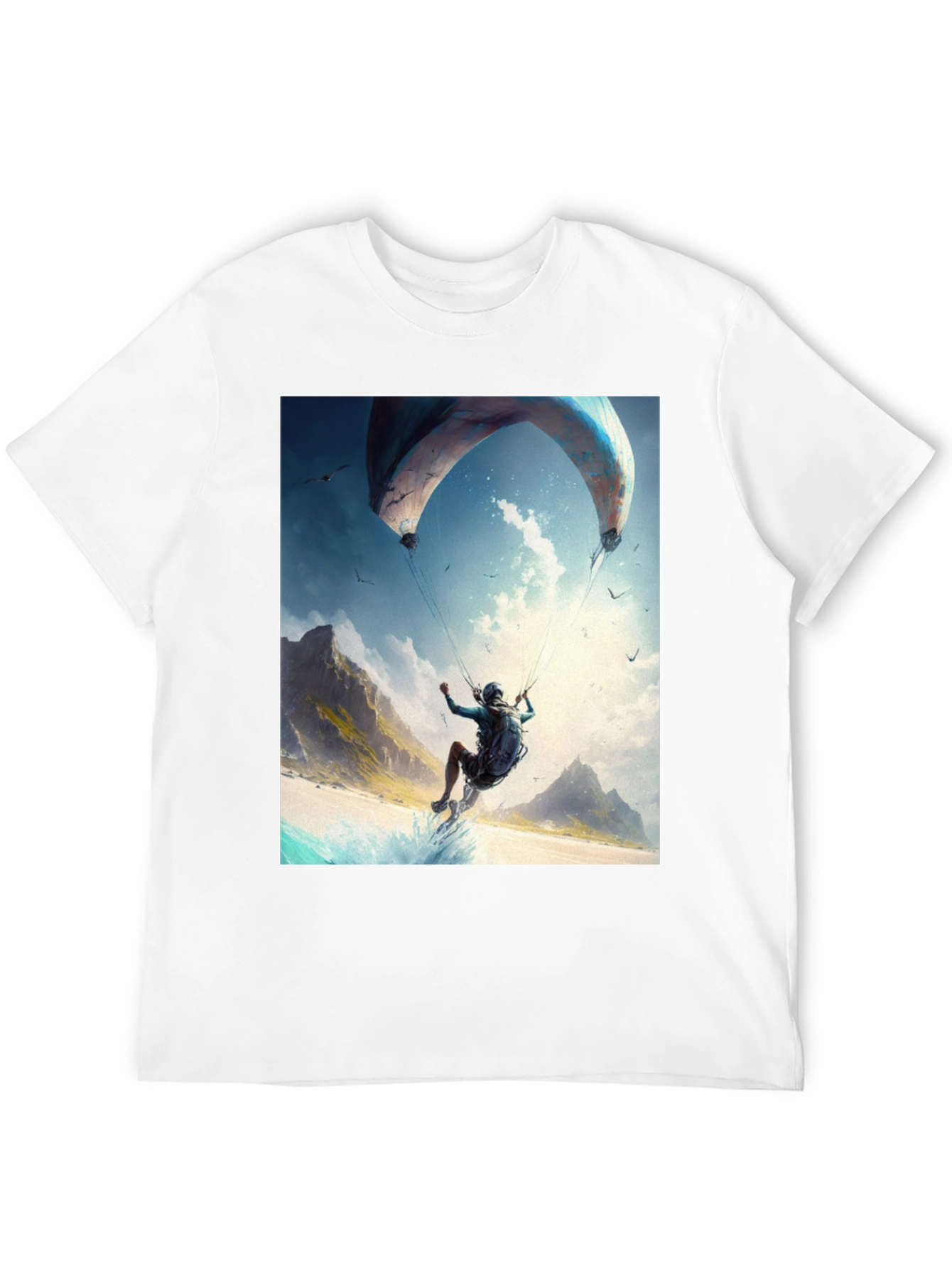Paragliding Adventure Graphic Tee