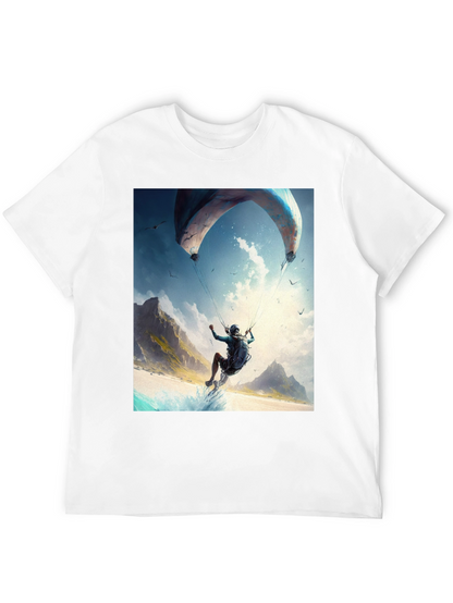 Paragliding Adventure Graphic Tee