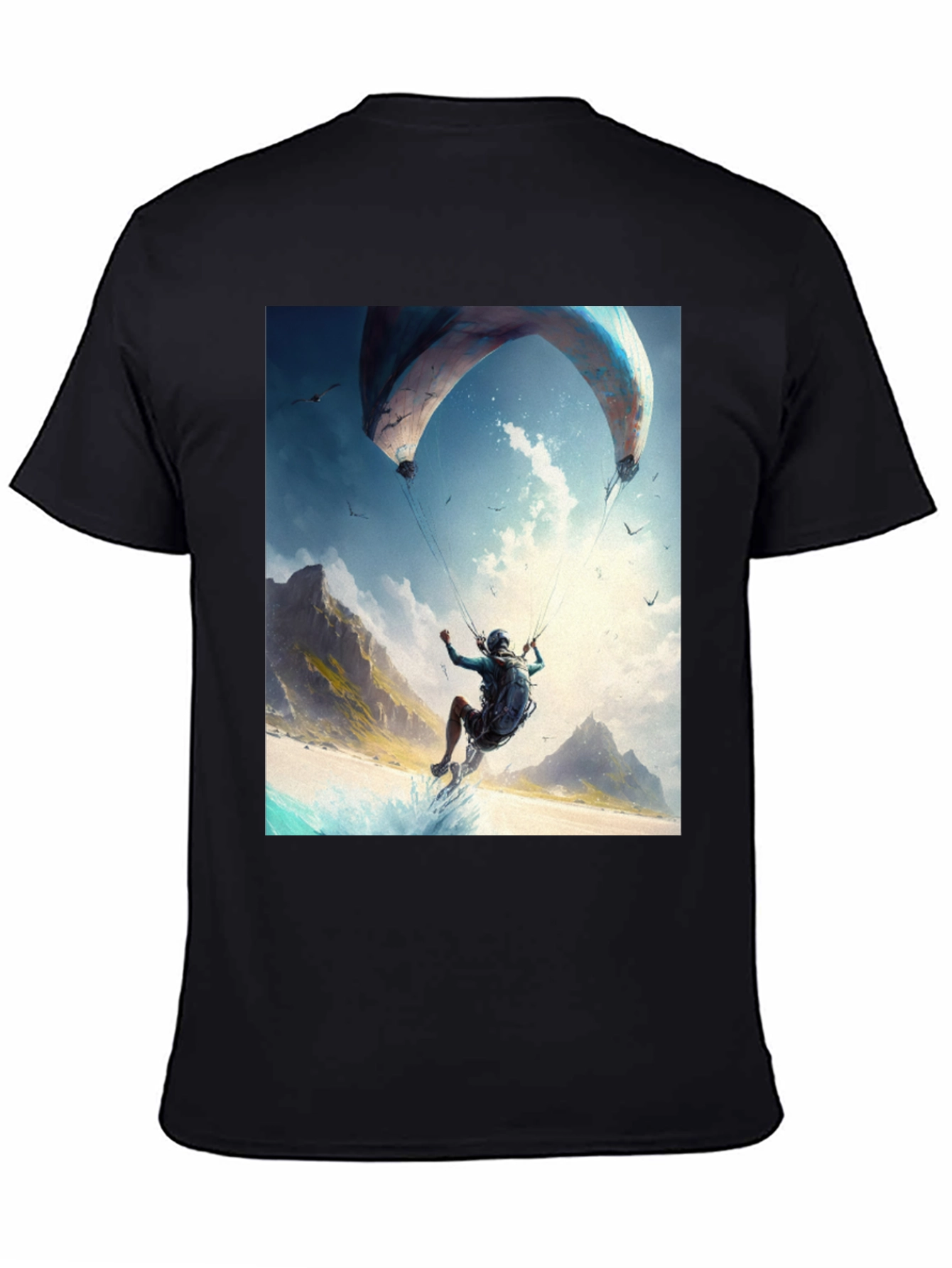 Paragliding Adventure Graphic Tee