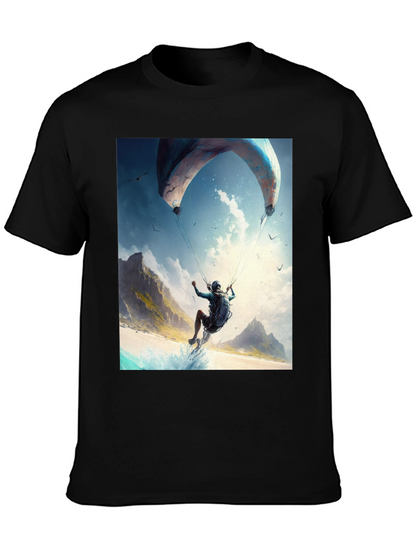 Paragliding Adventure Graphic Tee