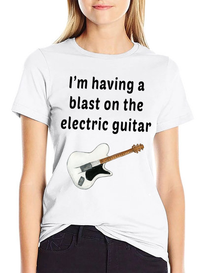 Electric Guitar T-Shirt - Musician Graphic Tee