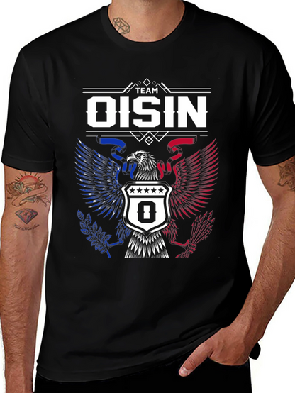 Team Oisin Eagle Crest Graphic T-Shirt