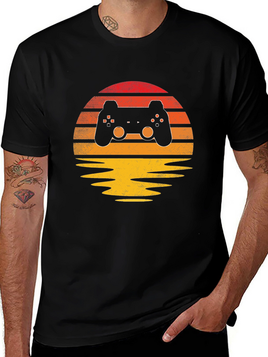 Retro Gamer Sunset Tee