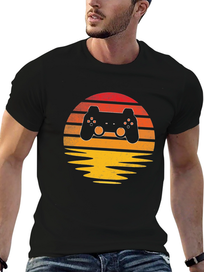Retro Gamer Sunset Tee