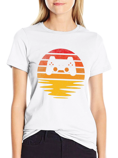 Retro Gamer Sunset Tee