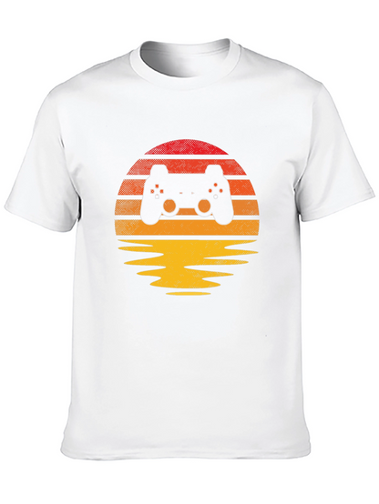 Retro Gamer Sunset Tee