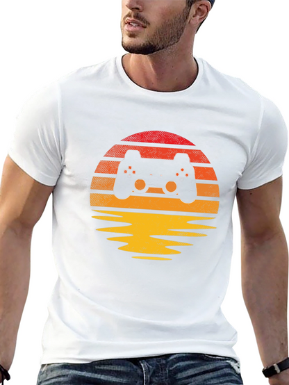 Retro Gamer Sunset Tee