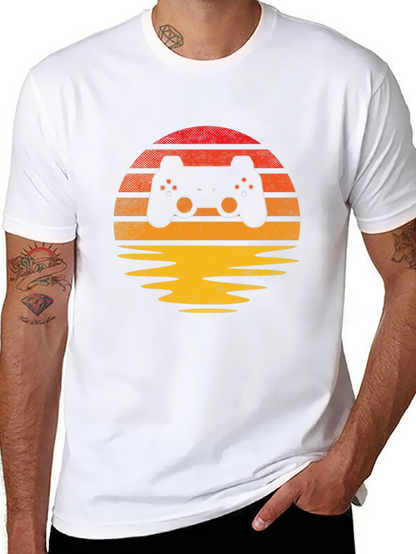 Retro Gamer Sunset Tee
