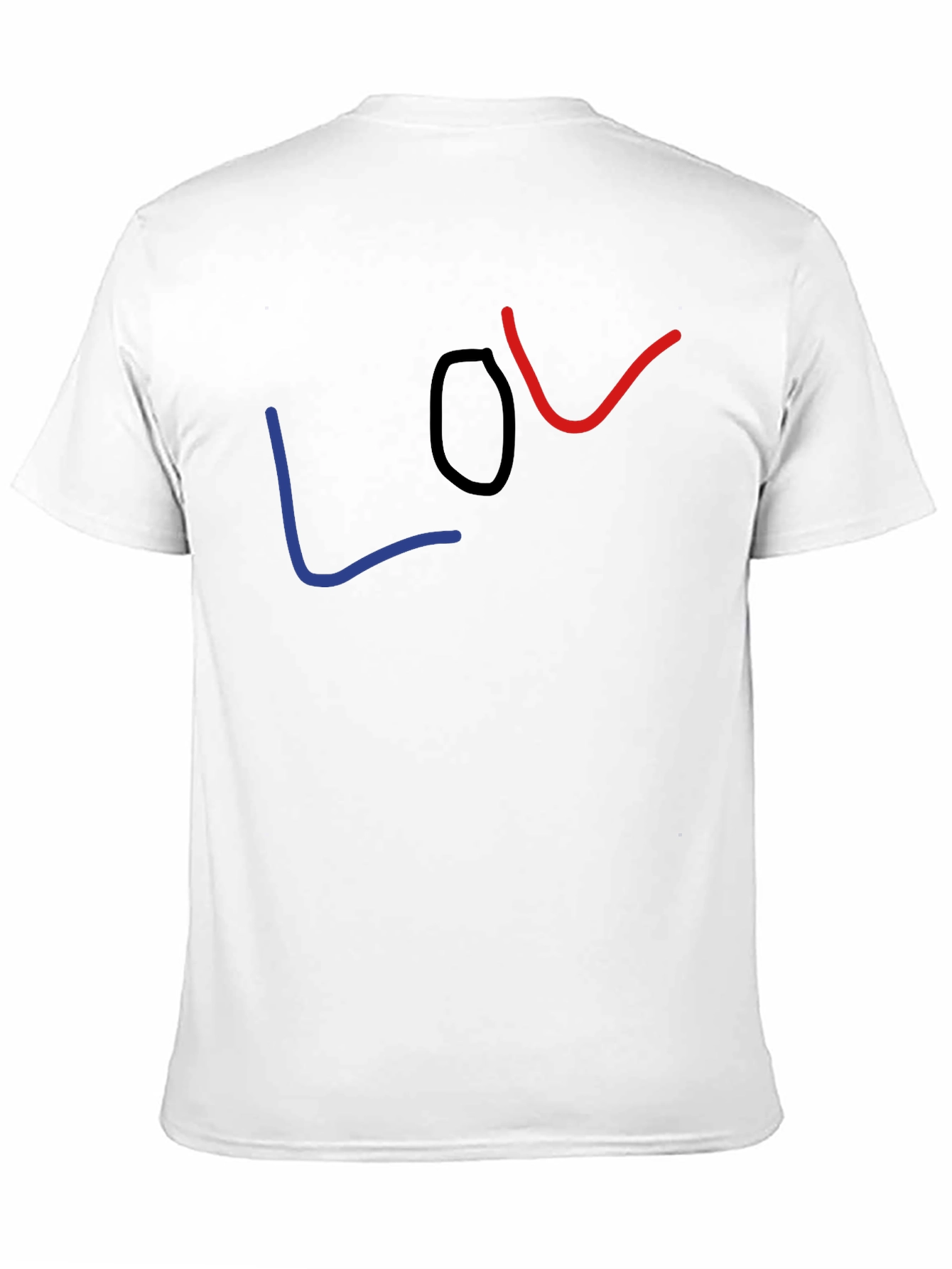 LOL Graphic Tee - Casual Black T-Shirt