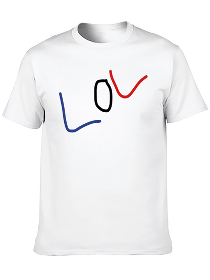 LOL Graphic Tee - Casual Black T-Shirt
