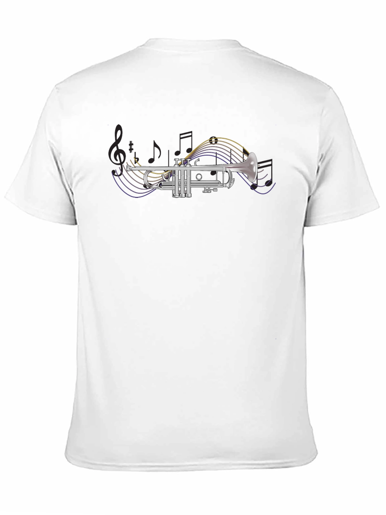 Trumpet Graphic Tee - Music Lovers T-Shirt
