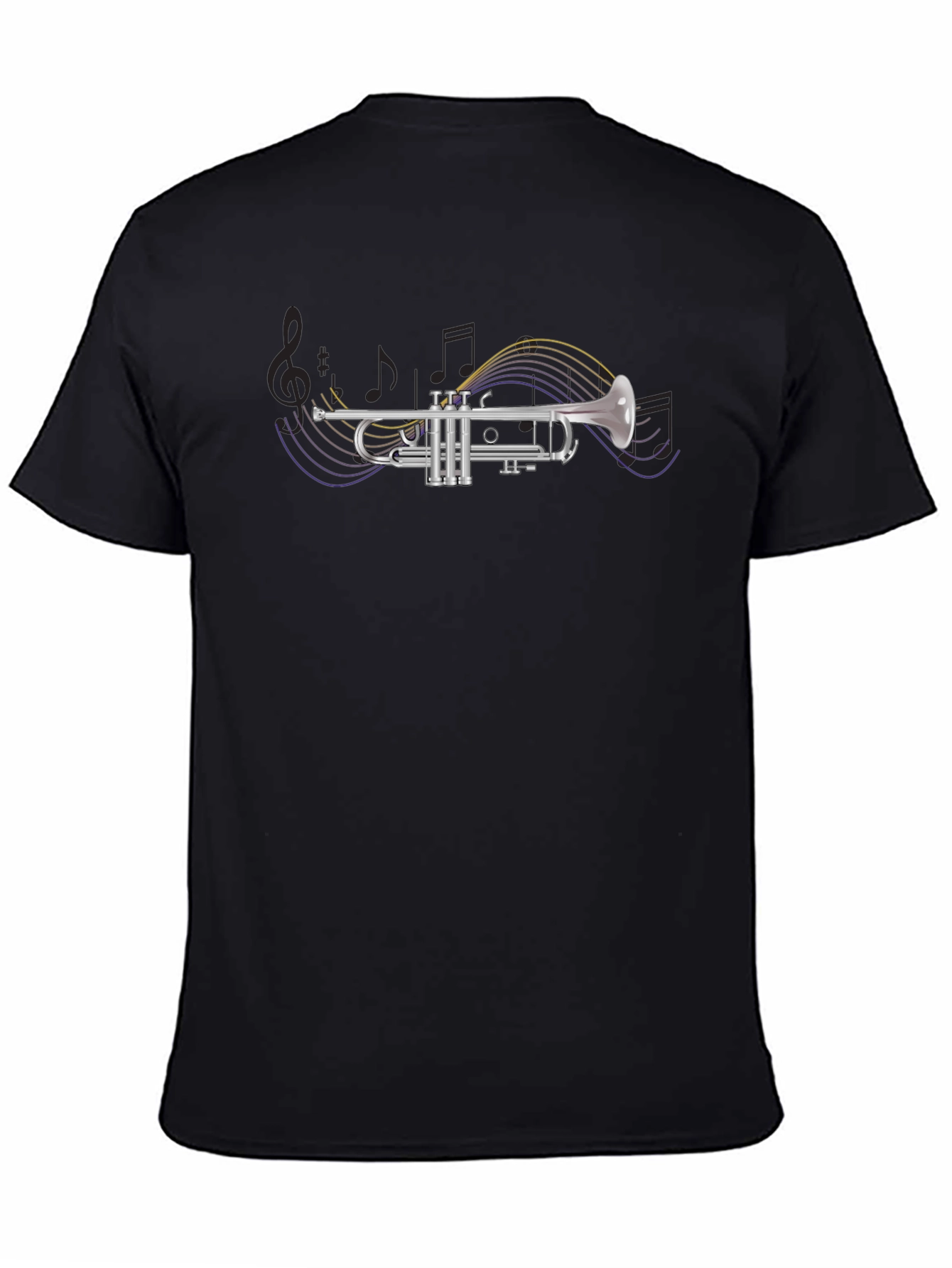 Trumpet Graphic Tee - Music Lovers T-Shirt