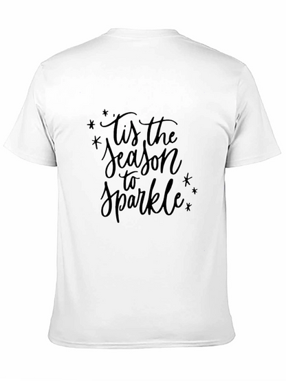 Tis the Season to Sparkle Black T-Shirt