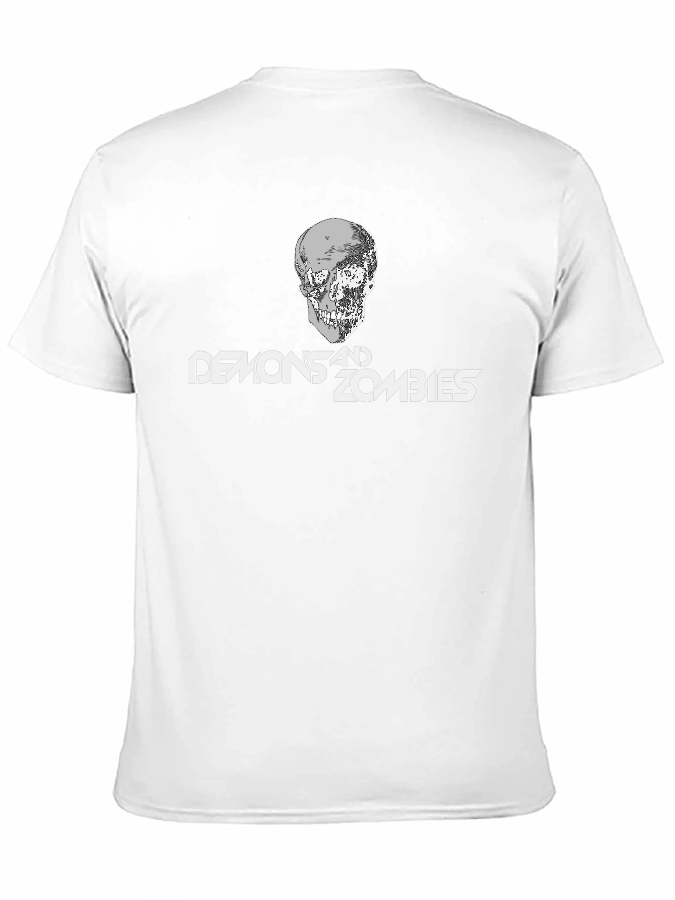 Demons and Zombies Graphic Tee - Black